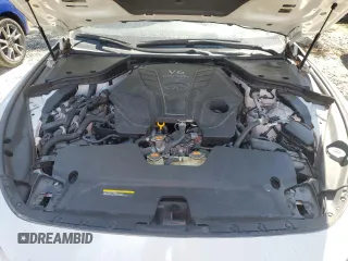 2020 Infiniti Q60 Red Sport 400 with VIN JN1FV7EL0LM460427, listed as a Copart auction lot 73353544 with 40,881 mi miles and Salvage title. Bid and sale history available at DreamBid. Image 11.