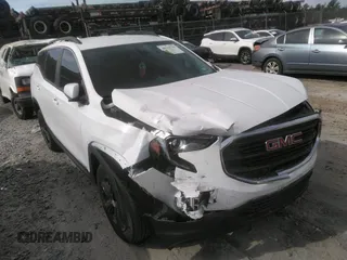 2021 GMC Terrain SLE with VIN 3GKALMEV6ML314059, listed as a IAAI auction lot 40254735 with 42,224 mi miles and . Bid and sale history available at carsss.com. Image 1.