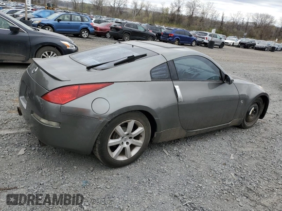 2003 Nissan 350Z Enthusiast with VIN JN1AZ34D93T100919, listed as a Copart auction lot 53083435 with 183,435 mi miles and Clean Title. Bid and sale history available at carsss.com. Image 3.