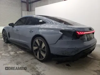 2022 Audi e-tron GT Prestige z VIN WAUEJBFW2N7006629, wystawiony jako Copart lot #45069554 z przebiegiem 8341 mil mil oraz . Historia ofert i sprzedaży dostępna na DreamBid. Obrazek 2.
