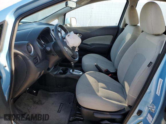 2014 Nissan Note S Plus z VIN 3N1CE2CP3EL361366, wystawiony jako Copart lot #56999725 z przebiegiem Nie podano mil oraz Szkoda całkowita • Salvage title. Historia ofert i sprzedaży dostępna na DreamBid. Obrazek 7.