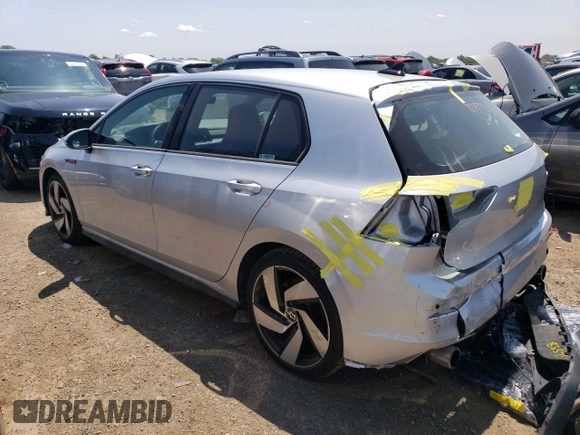 2022 Volkswagen Golf GTI S with VIN WVWG87CD5NW151273, listed as a Copart auction lot 59557403 with 17,781 mi miles. Bid and sale history available at carsss.com. Image 2.