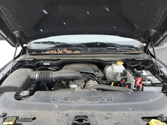 2019 Ram 1500 Rebel with VIN 1C6SRFET5KN740001, listed as a Copart auction lot 46055725 with 81,974 mi miles and Salvage Title. Bid and sale history available at carsss.com. Image 11.