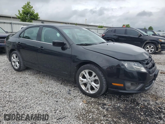 2012 Ford Fusion SE with VIN 3FAHP0HA6CR172314, listed as a Copart auction lot 60324145 with 196,044 mi miles and Salvage title. Bid and sale history available at DreamBid. Image 4.