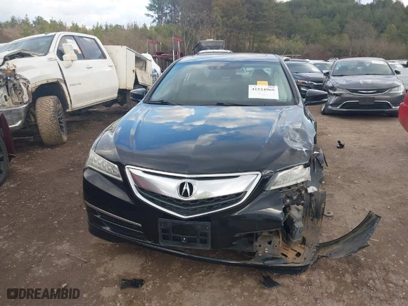 2015 Acura TLX V6 Tech with VIN 19UUB2F55FA010487, listed as a IAAI auction lot 41524969 with 157,888 mi miles. Bid and sale history available at carsss.com. Image 6.