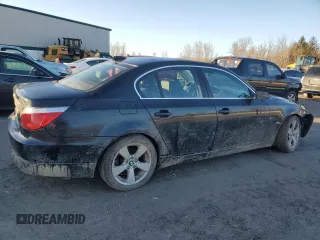 2008 BMW 5 Series 528xi with VIN WBANV13508CZ57921, listed as a Copart auction lot 47785125 with Not Provided miles and Salvage Title. Bid and sale history available at DreamBid. Image 3.
