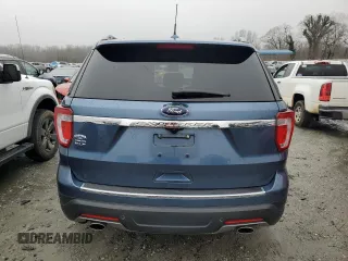 2018 Ford Explorer XLT with VIN 1FM5K7D80JGB51191, listed as a Copart auction lot 45317495 with 133,355 mi miles and Salvage Title. Bid and sale history available at DreamBid. Image 6.