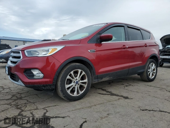2017 Ford Escape SE with VIN 1FMCU0GD4HUA35103, listed as a Copart auction lot 50725215 with 123,937 mi miles and Salvage Title. Bid and sale history available at carsss.com. Image 1.