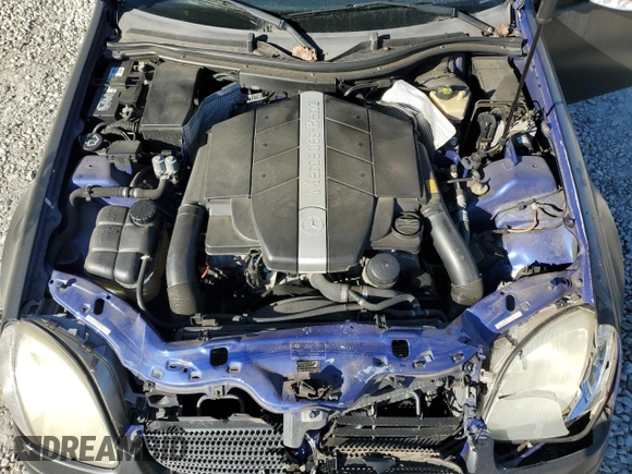 2002 Mercedes-Benz SLK 320 z VIN WDBKK65F22F249238, wystawiony jako Copart lot #84938474 z przebiegiem 128 108 mil mil oraz Szkoda całkowita • Salvage title. Historia ofert i sprzedaży dostępna na DreamBid. Obrazek 12.