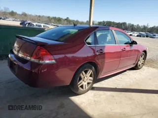 2011 Chevrolet Impala LT Fleet with VIN 2G1WG5EK7B1180445, listed as a Copart auction lot 48293765 with 210,425 mi miles and Salvage title. Bid and sale history available at DreamBid. Image 3.