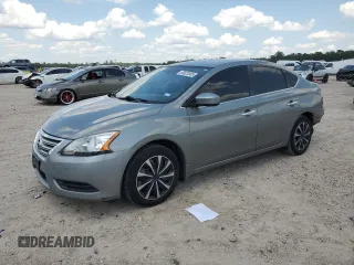 2013 Nissan Sentra FE+ S with VIN 3N1AB7AP1DL764339, listed as a Copart auction lot 55623505 with 110,986 mi miles and Salvage Title. Bid and sale history available at DreamBid. Image 1.