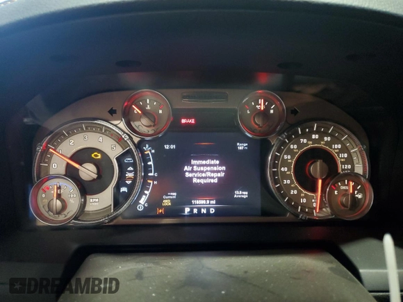 2015 Ram 1500 Laramie Limited with VIN 1C6RR7WM7FS504887, listed as a Copart auction lot 64129555 with 118,599 mi miles and Clean title. Bid and sale history available at DreamBid. Image 9.