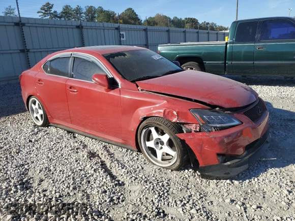 2010 Lexus IS 350 with VIN JTHBE5C26A5024598, listed as a Copart auction lot 80152504 with 175,039 mi miles and Salvage Title. Bid and sale history available at DreamBid. Image 4.