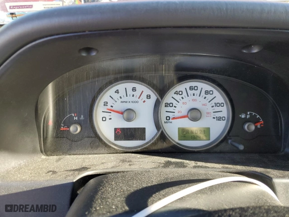 2005 Ford Escape XLS Value with VIN 1FMYU92Z45KB08619, listed as a Copart auction lot 80997664 with 132,417 mi miles and Clean Title. Bid and sale history available at carsss.com. Image 9.