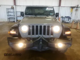 2021 Jeep Wrangler Sport S with VIN 1C4HJXAG7MW649964, listed as a Copart auction lot 59002685 with 106,065 mi miles and Salvage title. Bid and sale history available at DreamBid. Image 5.