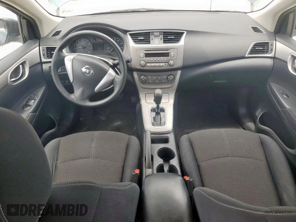 2014 Nissan Sentra SV с VIN 3N1AB7AP3EY215682, выставлен на аукционе Copart как лот 59402715 с пробегом 82 883 миль миль и Списание • Salvage title. История ставок и продаж доступна на DreamBid. Изображение 8.