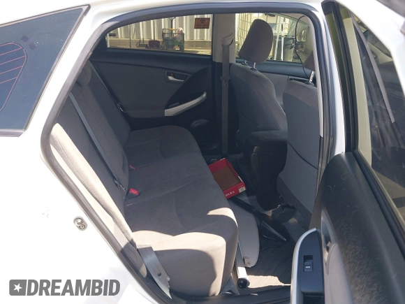 2015 Toyota Prius Four with VIN JTDKN3DU8F1984106, listed as a IAAI auction lot 42676087 with 54,956 mi miles and . Bid and sale history available at DreamBid. Image 8.