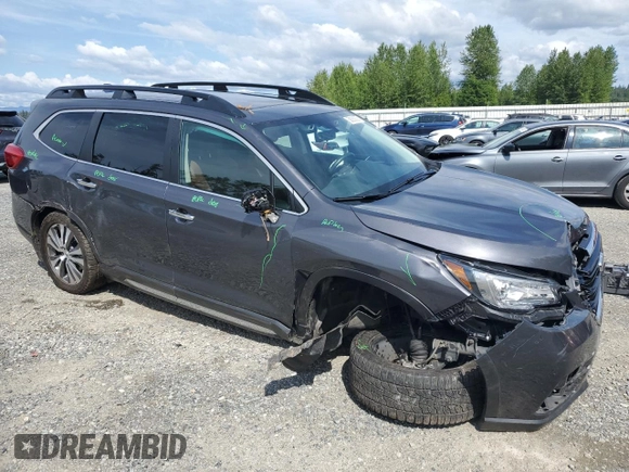2020 Subaru Ascent Touring with VIN 4S4WMARD9L3460427, listed as a Copart auction lot 58083635 with 73,142 mi miles and Salvage title. Bid and sale history available at DreamBid. Image 4.