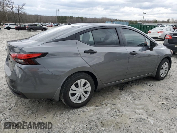 2021 Nissan Versa S with VIN 3N1CN8DV6ML903509, listed as a Copart auction lot 48020195 with 60,491 mi miles and Salvage title. Bid and sale history available at DreamBid. Image 3.