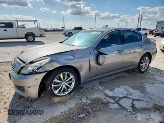2008 Infiniti G35 Journey with VIN JNKBV61E08M211466, listed as a Copart auction lot 62117765 with 176,404 mi miles and Salvage title. Bid and sale history available at DreamBid. Image 1.