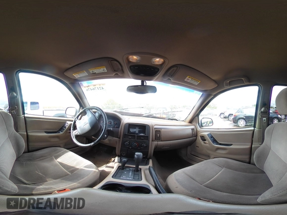 2001 Jeep Grand Cherokee Laredo with VIN 1J4GW48S91C588162, listed as a IAAI auction lot 42176476 with Not provided miles and . Bid and sale history available at DreamBid. Image 17.