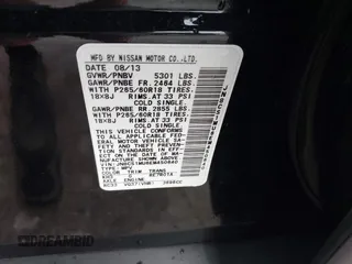 2014 Infiniti QX70 z VIN JN8CS1MU6EM450640, wystawiony jako IAAI lot #42335811 z przebiegiem 143 565 mil mil oraz . Historia ofert i sprzedaży dostępna na DreamBid. Obrazek 9.