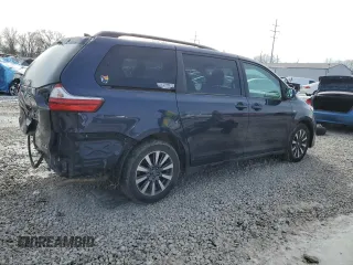 2019 Toyota Sienna LE with VIN 5TDJZ3DC1KS223325, listed as a Copart auction lot 45758815 with 102,605 mi miles and Salvage Title. Bid and sale history available at carsss.com. Image 3.