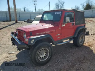 2006 Jeep Wrangler Rubicon with VIN 1J4FA69S66P771328, listed as a Copart auction lot 49442855 with 66,910 mi miles and Salvage title. Bid and sale history available at DreamBid. Image 1.