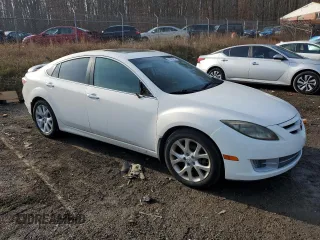 2010 Mazda 6 S Grand Touring with VIN 1YVHZ8CB0A5M38410, listed as a Copart auction lot 85482414 with 101,919 mi miles and Salvage Title. Bid and sale history available at DreamBid. Image 4.
