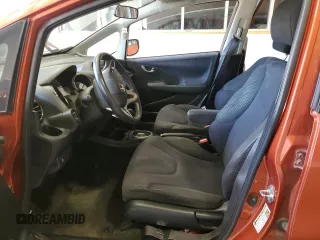 2012 Honda Fit Sport with VIN JHMGE8H5XCC012916, listed as a Copart auction lot 53788355 with 0 mi miles and Salvage Title. Bid and sale history available at carsss.com. Image 7.