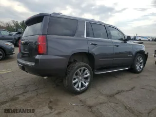 2015 Chevrolet Tahoe LTZ with VIN 1GNSKCKC1FR111406, listed as a Copart auction lot 48625985 with 175,123 mi miles and Salvage Title. Bid and sale history available at carsss.com. Image 3.