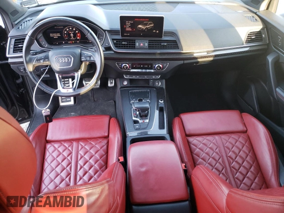 2018 Audi SQ5 Premium Plus with VIN WA1A4AFY6J2177258, listed as a Copart auction lot 37981613 with 49,805 mi miles. Bid and sale history available at carsss.com. Image 8.
