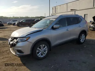2015 Nissan Rogue SV with VIN KNMAT2MT5FP515927, listed as a Copart auction lot 55390475 with 136,126 mi miles and Clean Title. Bid and sale history available at DreamBid. Image 1.