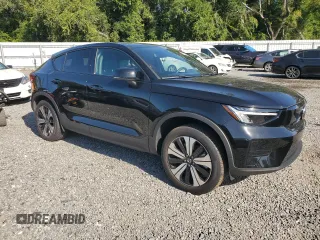 2023 Volvo C40 Recharge Pure Electric Core with VIN YV4ED3GKXP2036809, listed as a Copart auction lot 70364034 with 7,942 mi miles and Salvage Title. Bid and sale history available at carsss.com. Image 4.