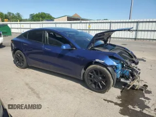 2023 Tesla Model 3 with VIN 5YJ3E1EA3PF436083, listed as a Copart auction lot 58864425 with 41,831 mi miles and Salvage title. Bid and sale history available at DreamBid. Image 4.