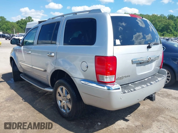 2008 Chrysler Aspen Limited with VIN 1A8HX58N38F114703, listed as a IAAI auction lot 42208555 with 255,050 mi miles and . Bid and sale history available at DreamBid. Image 3.