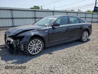 2014 Audi A6 Prestige with VIN WAUHGAFC8EN148314, listed as a Copart auction lot 59018825 with 68,450 mi miles and Salvage title. Bid and sale history available at DreamBid. Image 1.