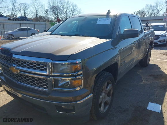 2015 Chevrolet Silverado 1500 LT with VIN 3GCPCREC3FG292888, listed as a IAAI auction lot 41416740 with 123,000 mi miles. Bid and sale history available at carsss.com. Image 17.