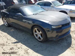 2015 Chevrolet Camaro LT with VIN 2G1FD3D35F9286794, listed as a IAAI auction lot 41787695 with 1 mi miles. Bid and sale history available at carsss.com. Image 1.