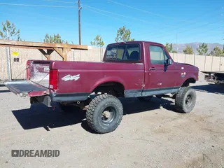 1996 Ford F-150 with VIN 1FTEF14H4TLA40692, listed as a IAAI auction lot 41879207 with 190,355 mi miles. Bid and sale history available at carsss.com. Image 4.