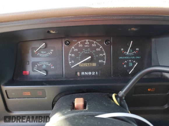 1995 Ford Econoline Cargo with VIN 1FDEE14N8SHA73264, listed as a Copart auction lot 75490264 with 170,268 mi miles and Clean Title. Bid and sale history available at DreamBid. Image 9.