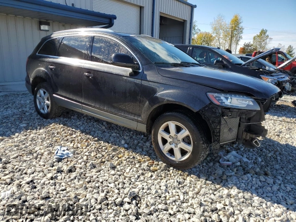 2014 Audi Q7 Premium with VIN WA1CGAFE2ED004062, listed as a Copart auction lot 75462984 with 150,452 mi miles and Clean title. Bid and sale history available at DreamBid. Image 4.