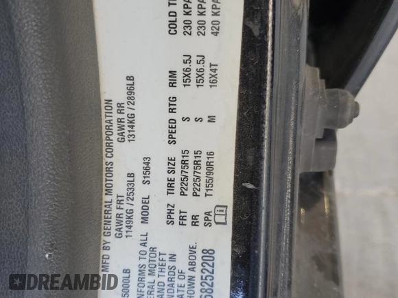 2006 GMC Canyon 1SB SLE Z85 z VIN 1GTCS138968252208, wystawiony jako Copart lot #53366755 z przebiegiem 194 585 mil mil oraz Czysty tytuł • Clean title. Historia ofert i sprzedaży dostępna na DreamBid. Obrazek 12.