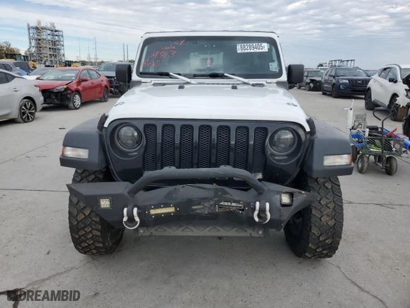 2021 Jeep Wrangler Unlimited Willys with VIN 1C4HJXDN6MW669813, listed as a Copart auction lot 88289405 with 48,959 mi miles and Salvage Title. Bid and sale history available at carsss.com. Image 5.