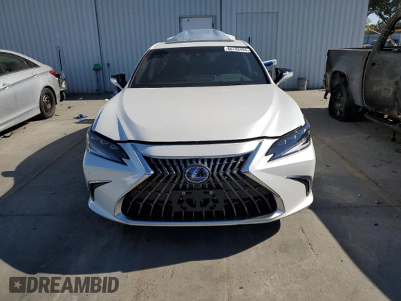 2022 Lexus ES 300h Luxury with VIN 58AEA1C16NU019833, listed as a Copart auction lot 66788484 with Not provided miles and Salvage title. Bid and sale history available at DreamBid. Image 5.