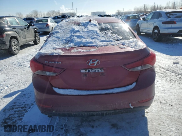 2014 Hyundai Elantra Limited z VIN 5NPDH4AEXEH472065, wystawiony jako Copart lot #43588645 z przebiegiem 141 128 mil mil oraz Szkoda całkowita • Salvage title. Historia ofert i sprzedaży dostępna na DreamBid. Obrazek 6.