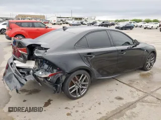2017 Lexus IS 200t with VIN JTHBA1D29H5044292, listed as a Copart auction lot 51511985 with 109,369 mi miles and Salvage Title. Bid and sale history available at DreamBid. Image 3.