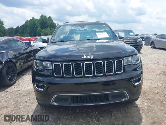 2017 Jeep Grand Cherokee Limited with VIN 1C4RJFBG8HC627895, listed as a IAAI auction lot 42477944 with 115,165 mi miles and . Bid and sale history available at DreamBid. Image 12.