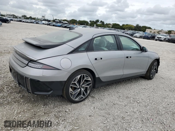 2024 Hyundai Ioniq 6 SEL z VIN KMHM34AA0RA077204, wystawiony jako Copart lot #85258574 z przebiegiem Nie podano mil oraz Nie do naprawy • Non repairable. Historia ofert i sprzedaży dostępna na DreamBid. Obrazek 3.
