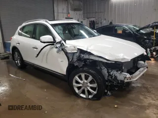 2016 Infiniti QX50 with VIN JN1BJ0RR5GM266790, listed as a Copart auction lot 43274955 with 66,439 mi miles and Salvage Title. Bid and sale history available at carsss.com. Image 4.